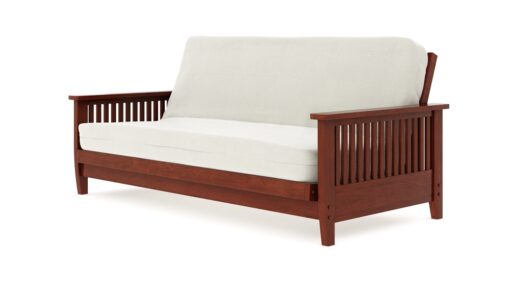 Denali Full Size Wall Hugger™ Futon Frame - Dark Cherry