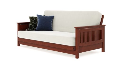 Tiro Dark Cherry Wall Hugger™ Futon Frame