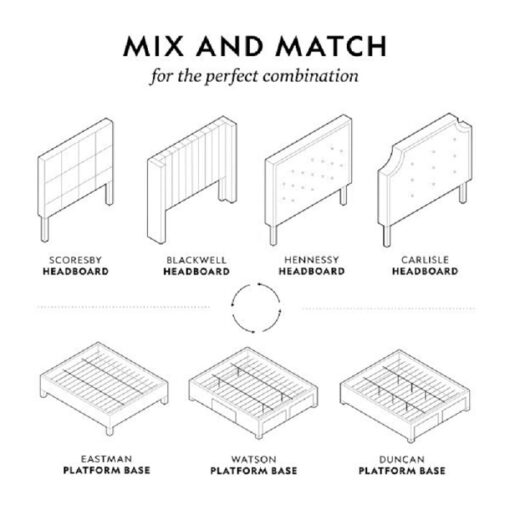 Eastman Platform Headboard Options