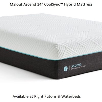 Malouf Ascend 14" CoolSync™ Hybrid Mattress