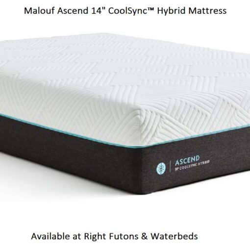 Malouf Ascend 14" CoolSync™ Hybrid Mattress