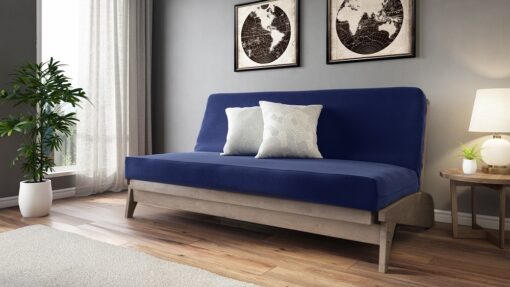 Dillon Gray Wallhugger Futon Frame