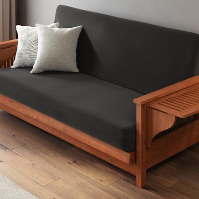 Tiro Warm Cherry Wall Hugger™ Futon Frame