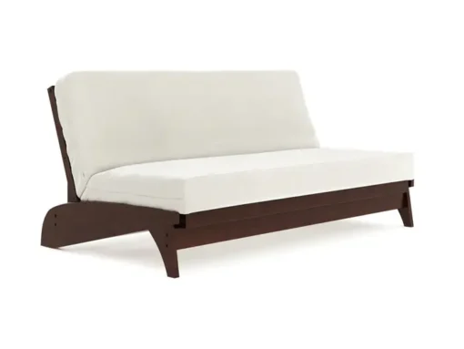 Dillon Black Walnut Wallhugger Futon Frame